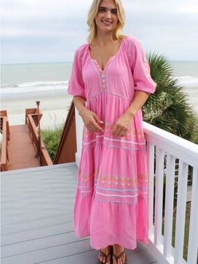 PINK SIMPLY SOUTHERN DRESS